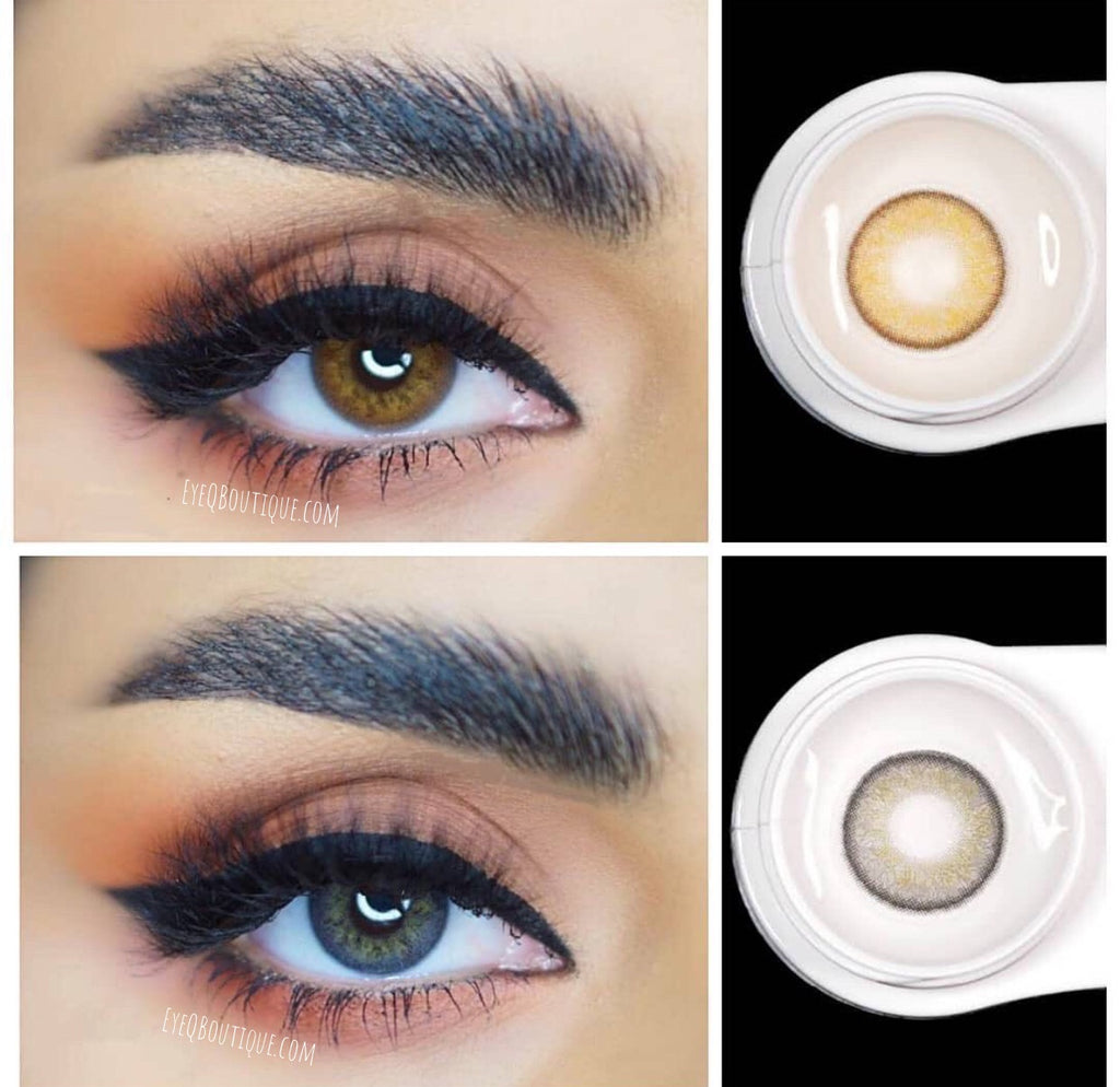 FRESHLADY RUSSIAN BROWN COLORED CONTACT LENSES COSMETIC FREE SHIPPING - EyeQ Boutique