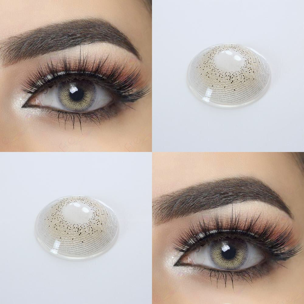 FRESHGO OCEAN SERIES SKY GRAY (GREY) COSMETIC COLORED CONTACT LENSES FREE SHIPPING - EyeQ Boutique