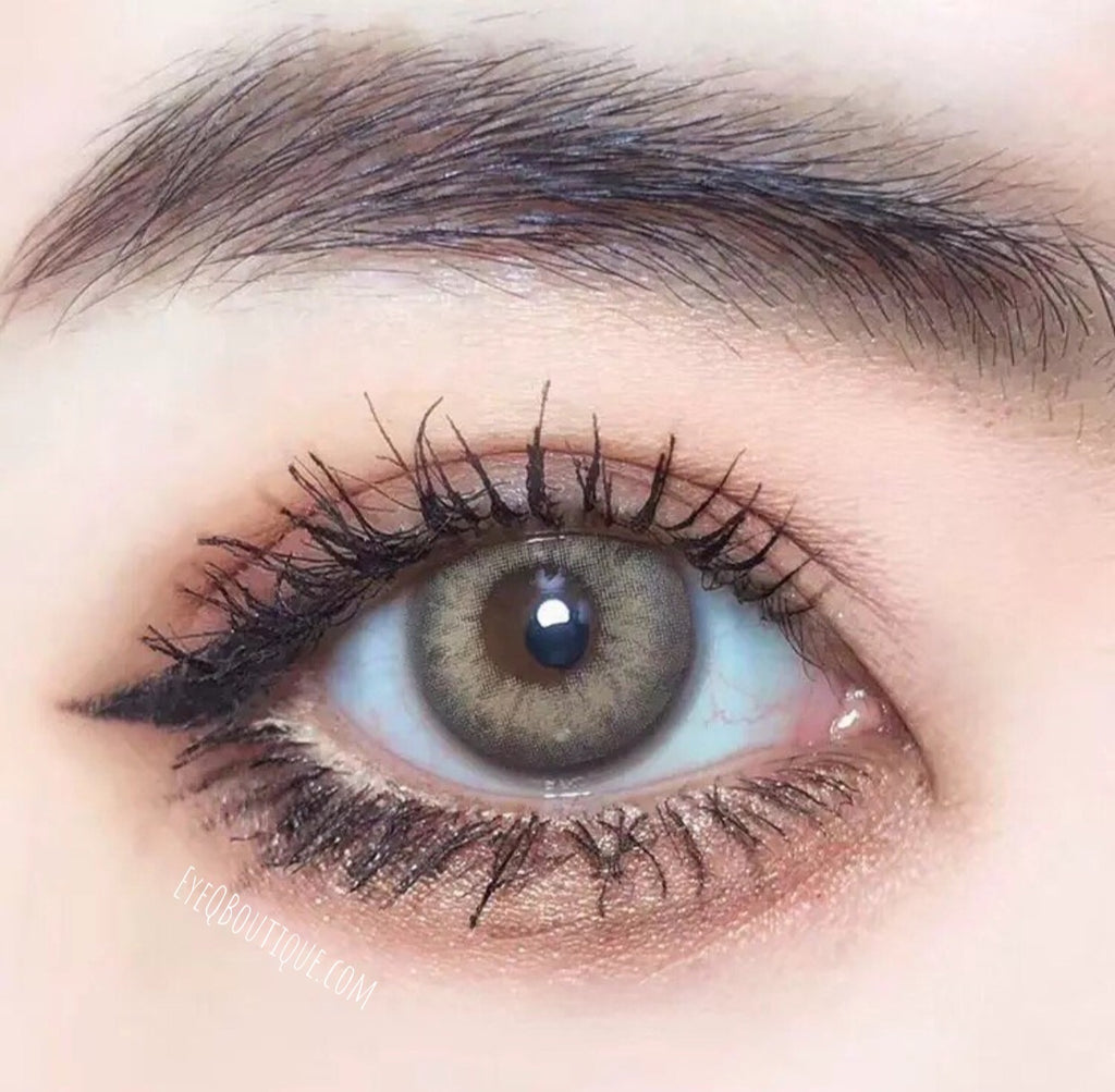 FRESHLADY DNA BROWN HAZEL COLORED CONTACT LENSES COSMETIC FREE SHIPPING - EyeQ Boutique