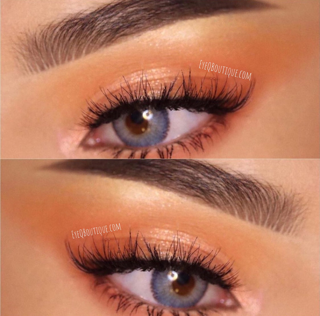 FRESHTONE TOPAZ BLUE COSMETIC COLORED CONTACT LENSES FREE SHIPPING - EyeQ Boutique