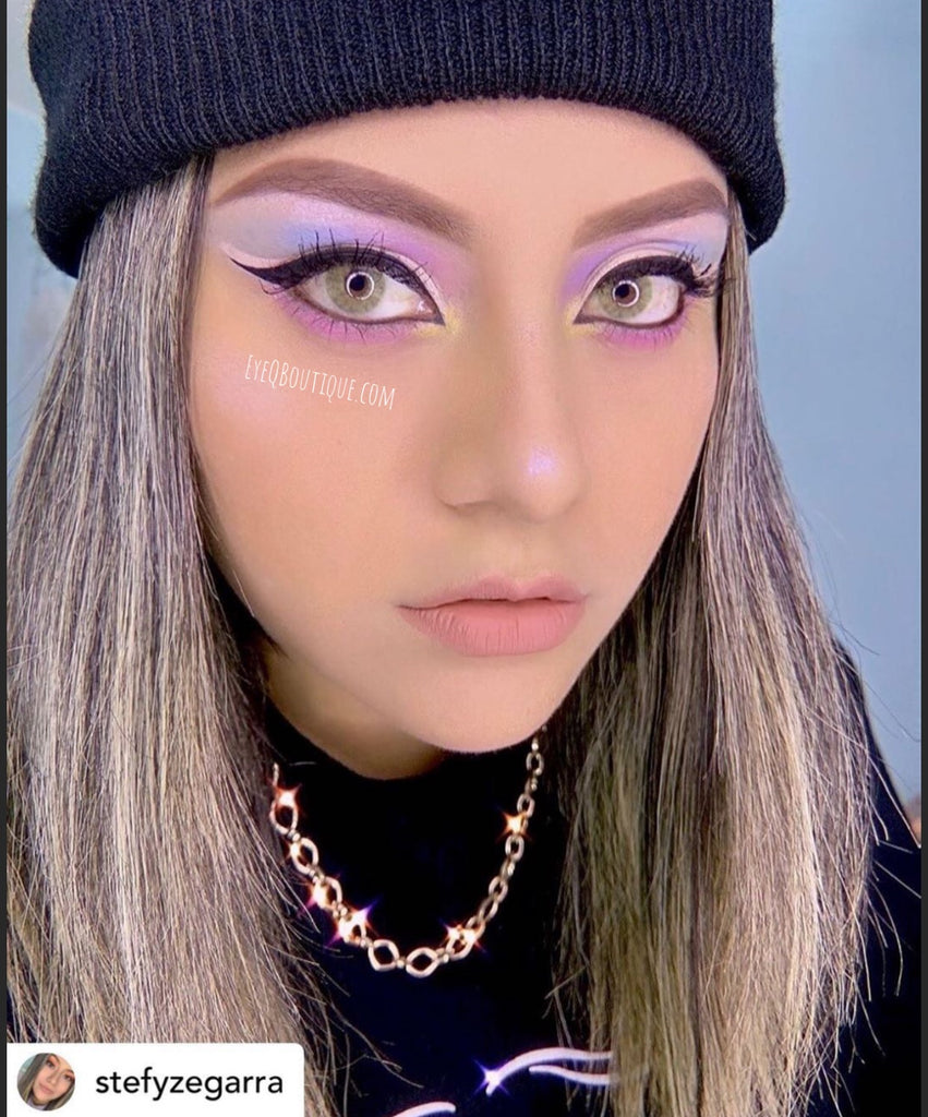 FRESHGO HIDROCOR MEL (YELLOW) COSMETIC COLORED CONTACT LENSES FREE SHIPPING - EyeQ Boutique