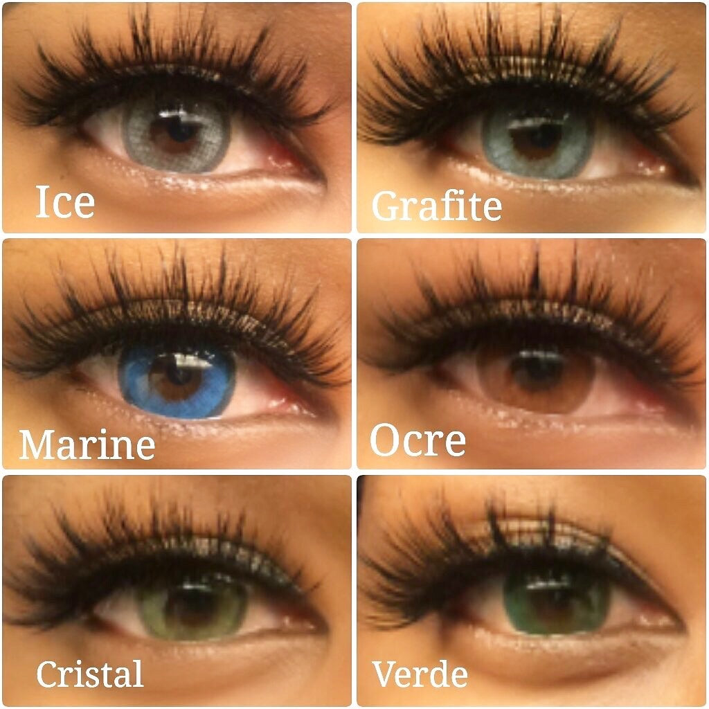 FRESHGO HIDROCHARME YELLOW (CRISTAL) COSMETIC COLORED CONTACT LENSES FREE SHIPPING - EyeQ Boutique