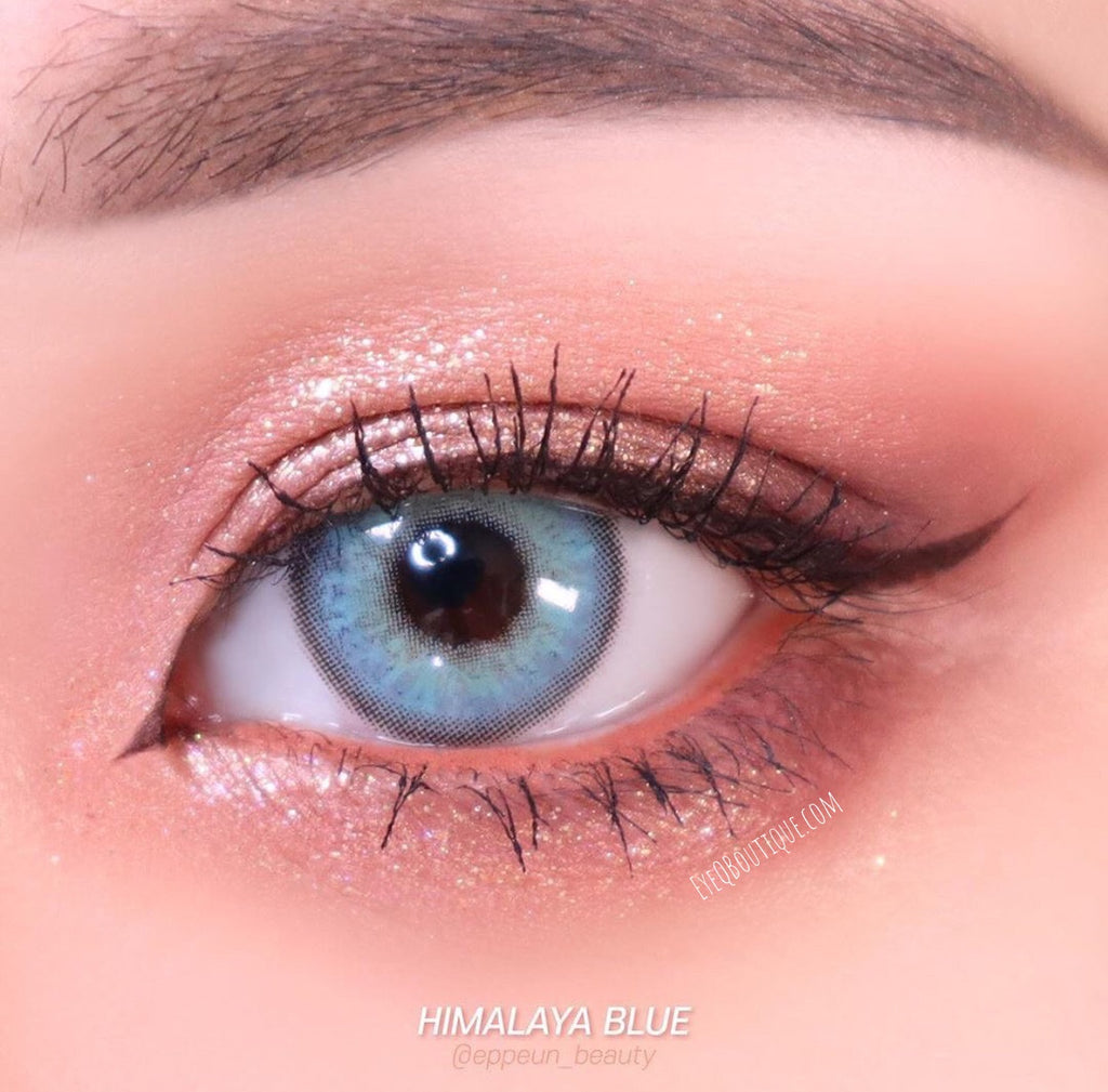 FRESHLADY HIMALAYA BLUE COLORED CONTACT LENSES COSMETIC FREE SHIPPING - EyeQ Boutique