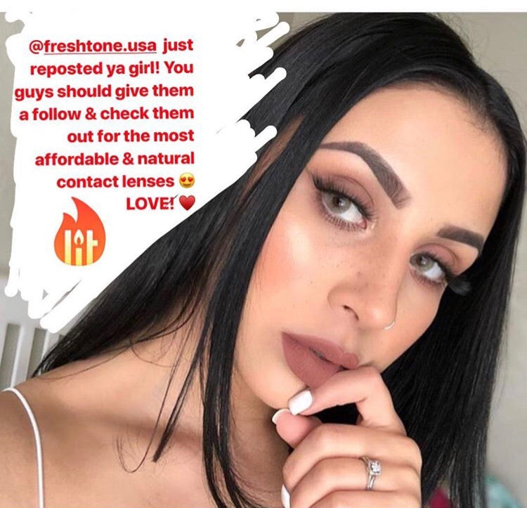 FRESHTONE SUPER NATURALS HAZELNUT COSMETIC COLORED CONTACT LENSES FREE SHIPPING (HIDROCOR) - EyeQ Boutique