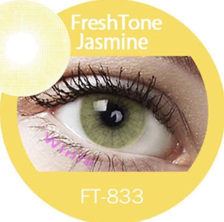 FRESHTONE SUPER NATURALS JASMINE COSMETIC COLORED CONTACT LENSES FREE SHIPPING (HIDROCOR) - EyeQ Boutique