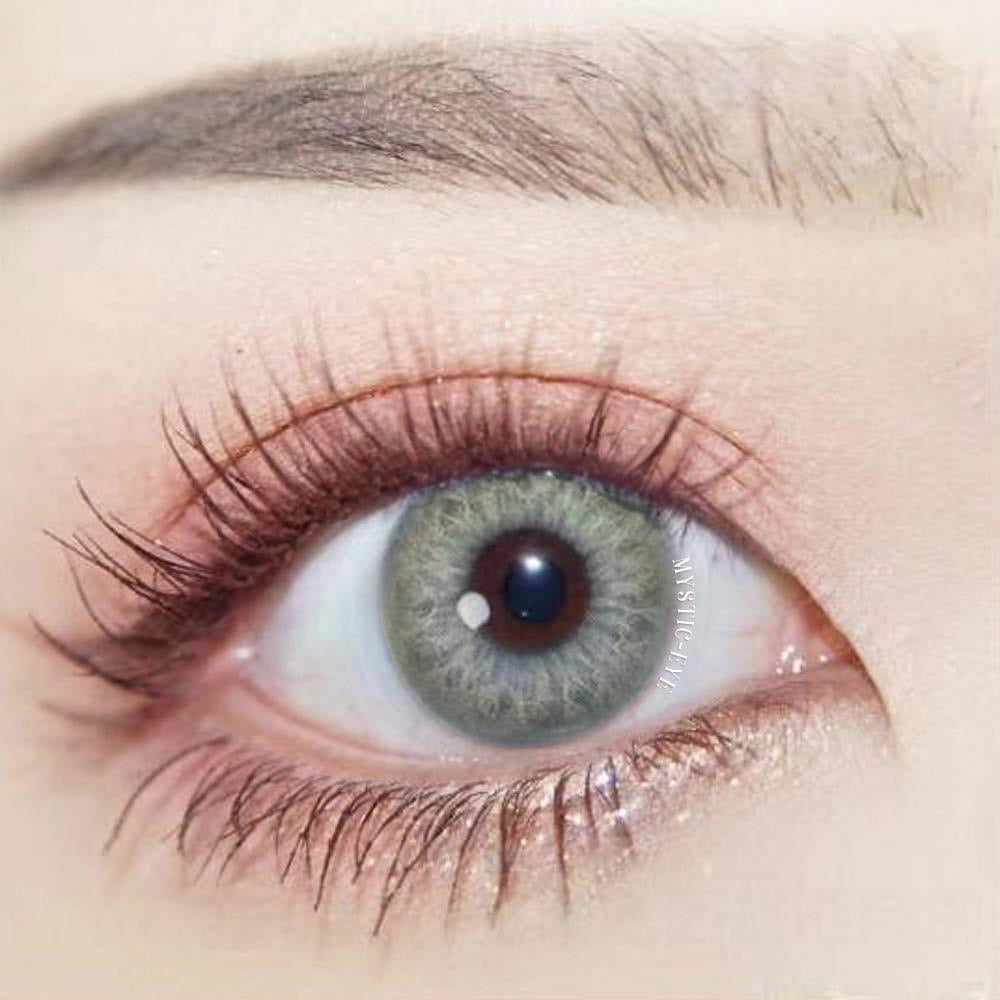 FRESHLADY DNA GREEN GRAY (GREY) COLORED CONTACT LENSES COSMETIC FREE SHIPPING - EyeQ Boutique