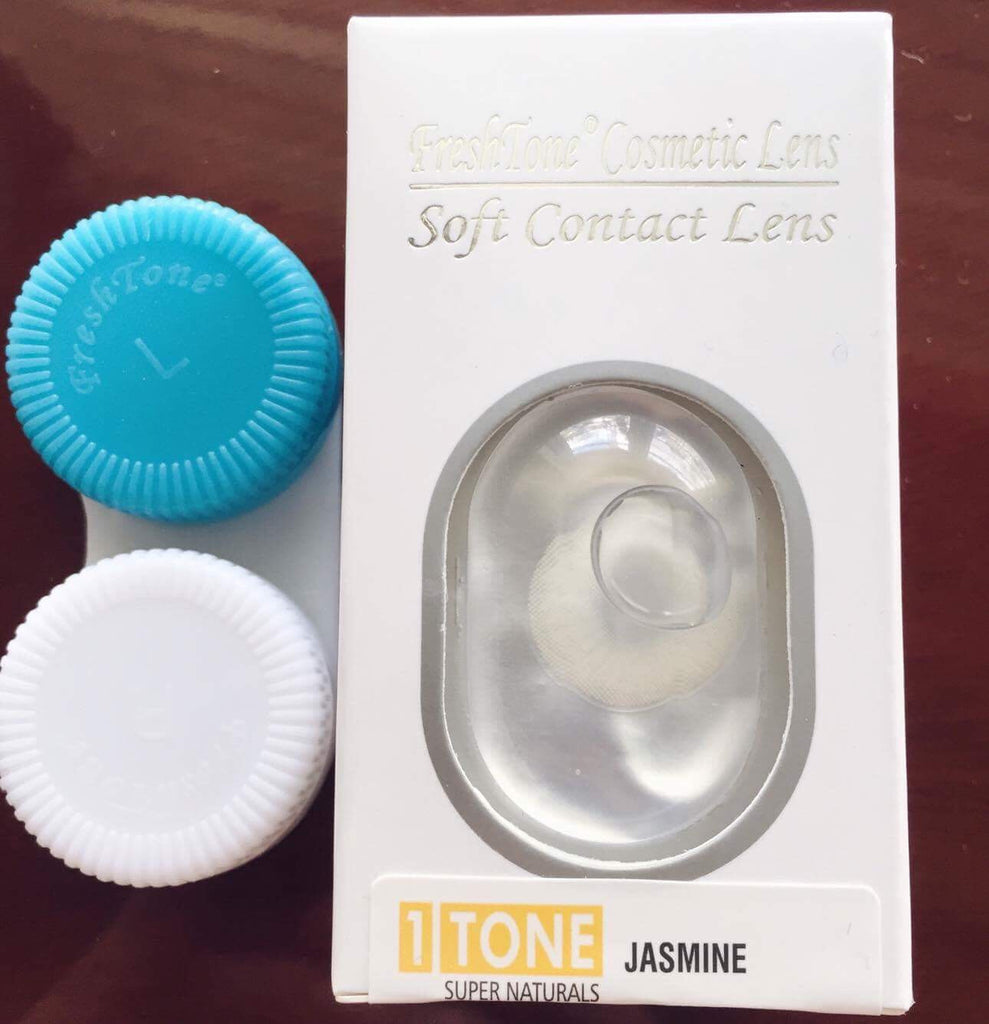 FRESHTONE SUPER NATURALS JASMINE COSMETIC COLORED CONTACT LENSES FREE SHIPPING (HIDROCOR) - EyeQ Boutique