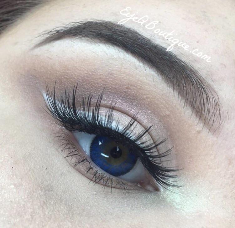 FRESHTONE PURE BLUE COSMETIC COLORED CONTACT LENSES FREE SHIPPING - EyeQ Boutique