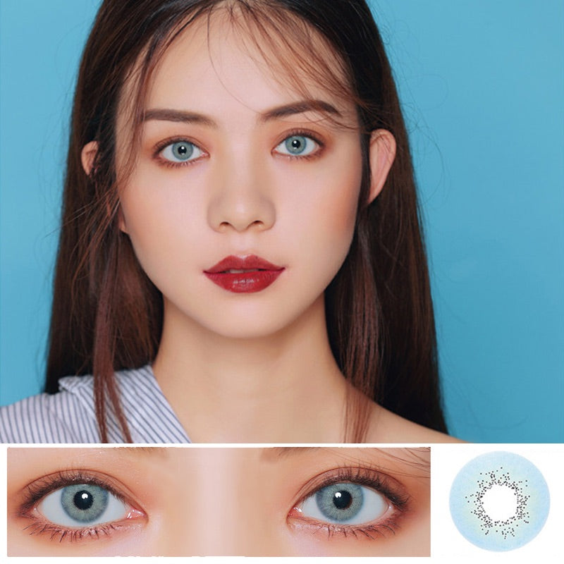 FRESHGO OCEAN SERIES BLUE COSMETIC COLORED CONTACT LENSES FREE SHIPPING - EyeQ Boutique