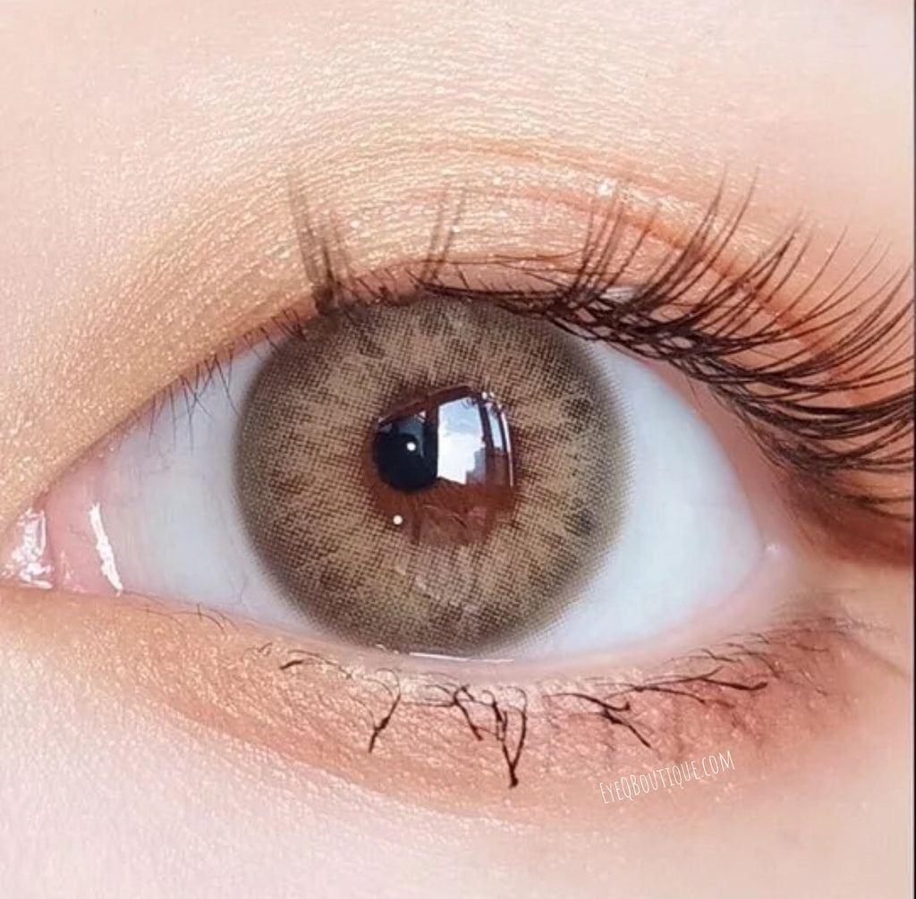FRESHLADY DNA BROWN HAZEL COLORED CONTACT LENSES COSMETIC FREE SHIPPING - EyeQ Boutique