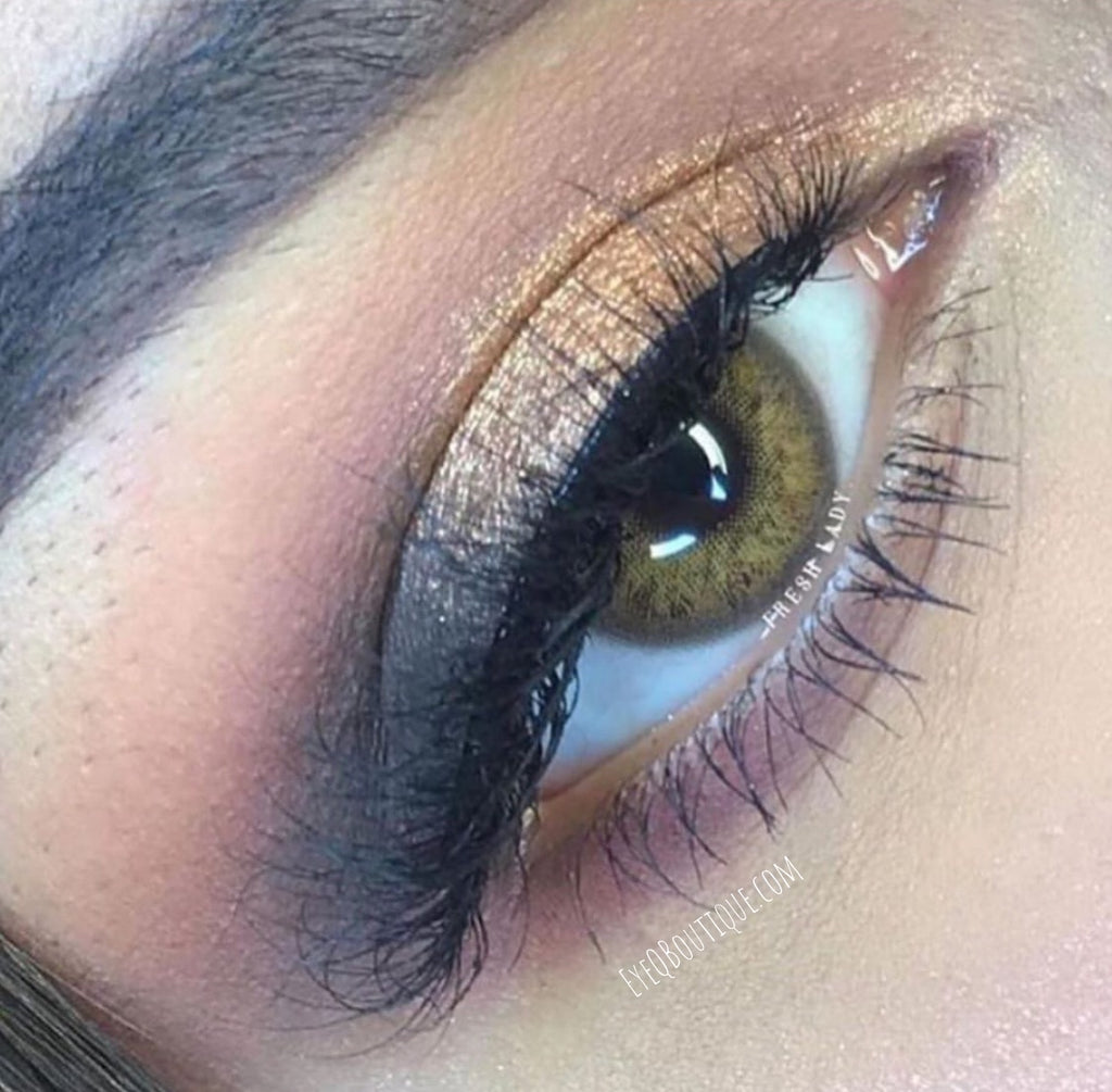 FRESHLADY RUSSIAN BROWN COLORED CONTACT LENSES COSMETIC FREE SHIPPING - EyeQ Boutique