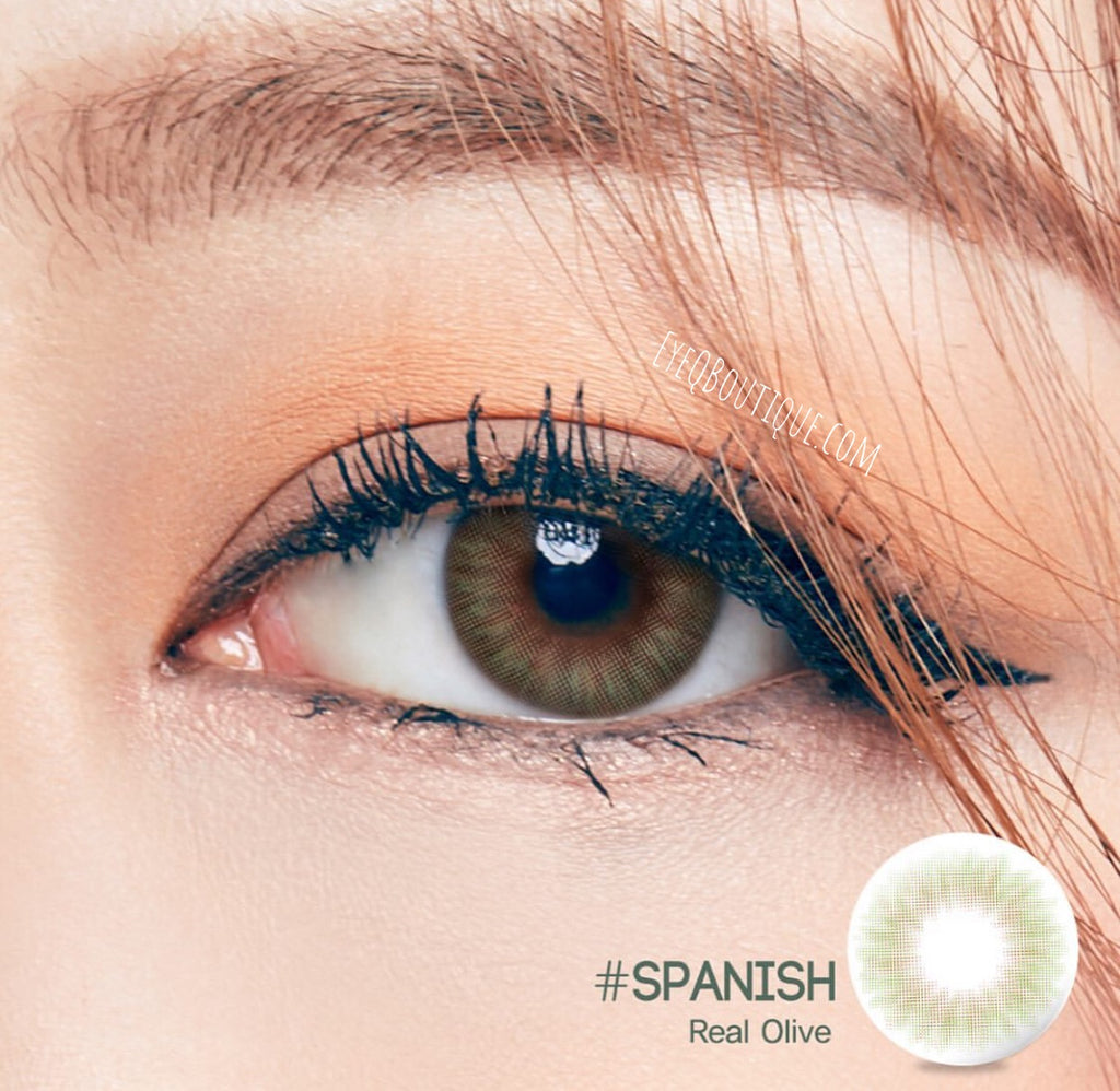 FRESHGO SPANISH SERIES REAL OLIVE COSMETIC COLORED CONTACT LENSES FREE SHIPPING - EyeQ Boutique