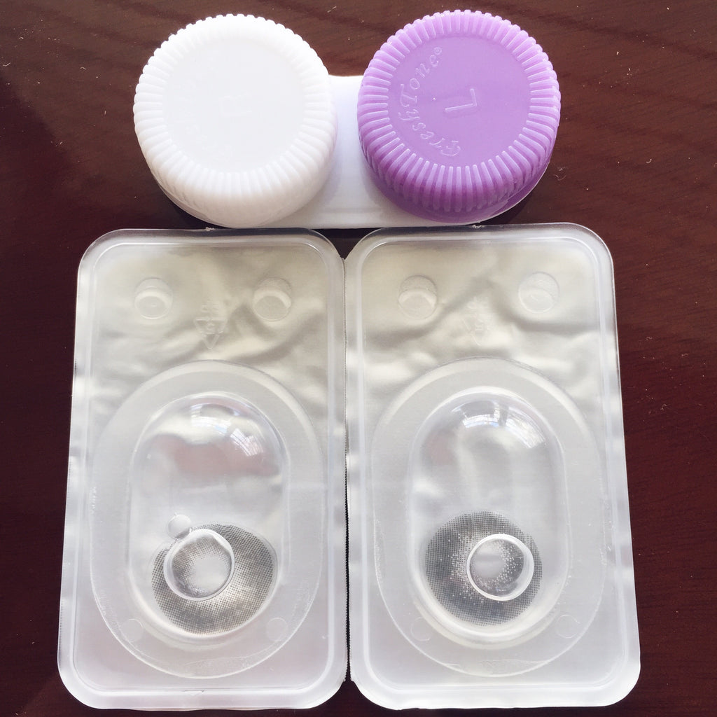 FRESHTONE SUPER NATURALS BLACK COSMETIC COLORED CONTACT LENSES FREE SHIPPING - EyeQ Boutique