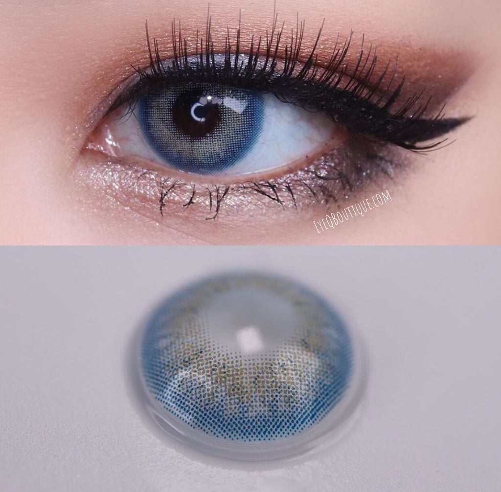 FRESHLADY WILDCAT BLUE COLORED CONTACT LENSES COSMETIC FREE SHIPPING - EyeQ Boutique