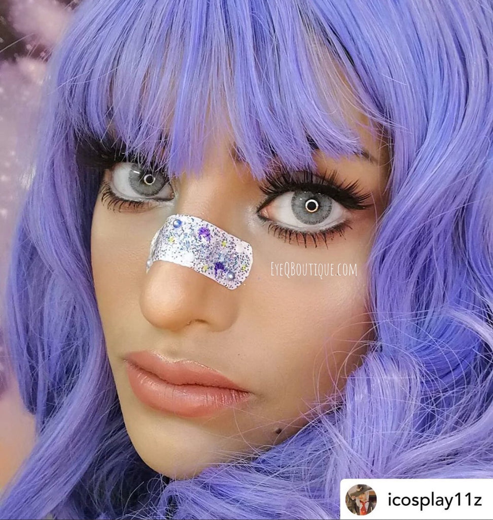 FRESHTONE DIVA GRAY (GREY) COSMETIC COLORED CONTACT LENSES FREE SHIPPING - EyeQ Boutique