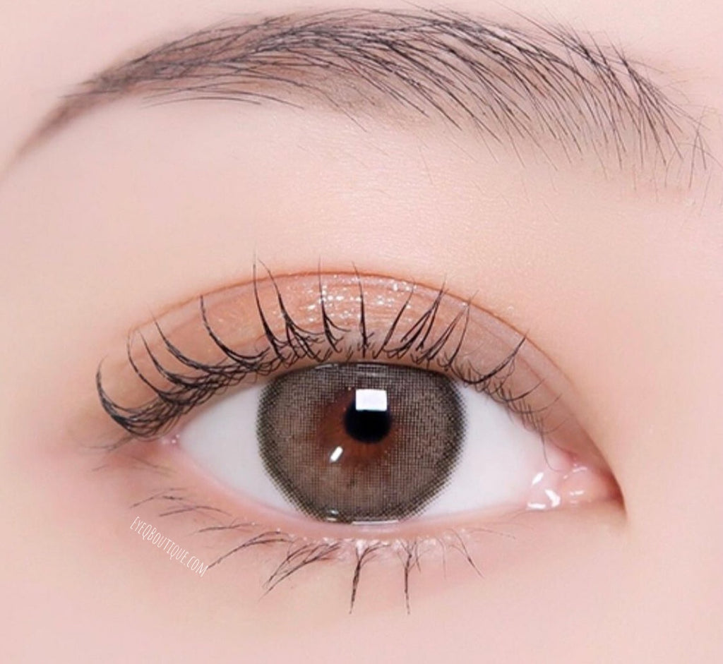 FRESHGO NUDE BROWN COSMETIC COLORED CONTACT LENSES FREE SHIPPING - EyeQ Boutique