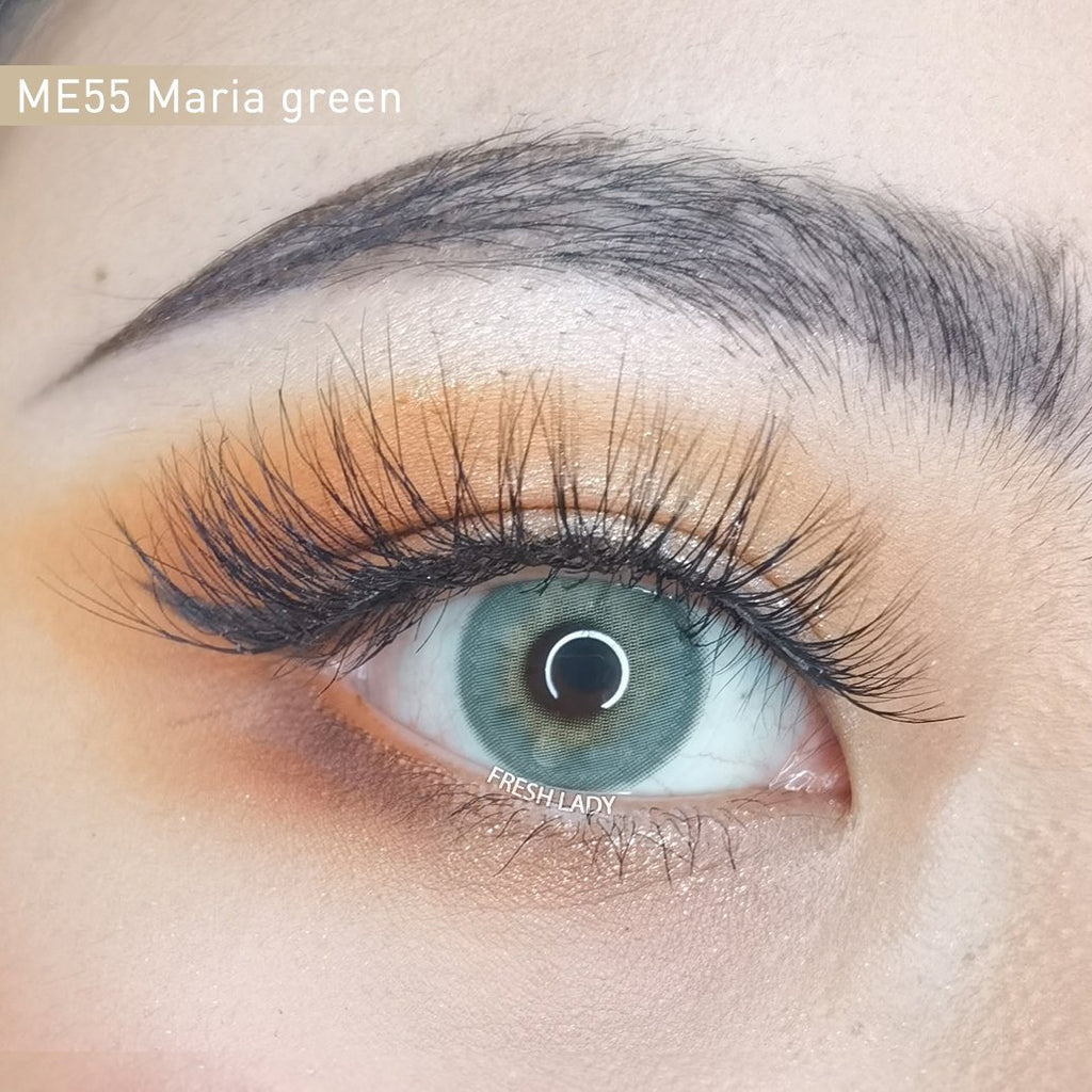 FRESHLADY MARIA GREEN COLORED CONTACT LENSES COSMETIC FREE SHIPPING - EyeQ Boutique
