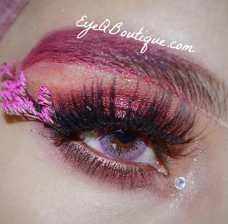 FRESHTONE SUPER NATURALS PINK COSMETIC COLORED CONTACT LENSES FREE SHIPPING - EyeQ Boutique