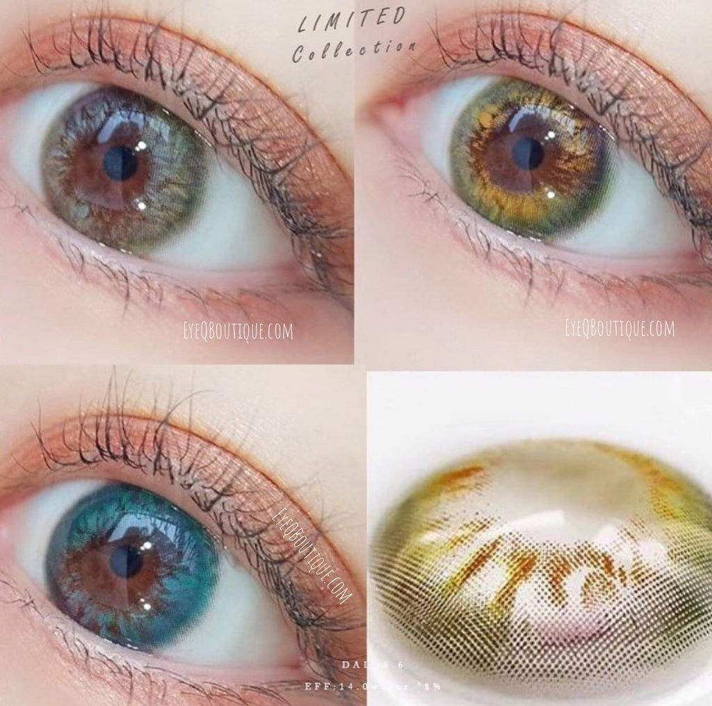 FRESHLADY RIO GRAY COLORED CONTACT LENSES COSMETIC FREE SHIPPING - EyeQ Boutique