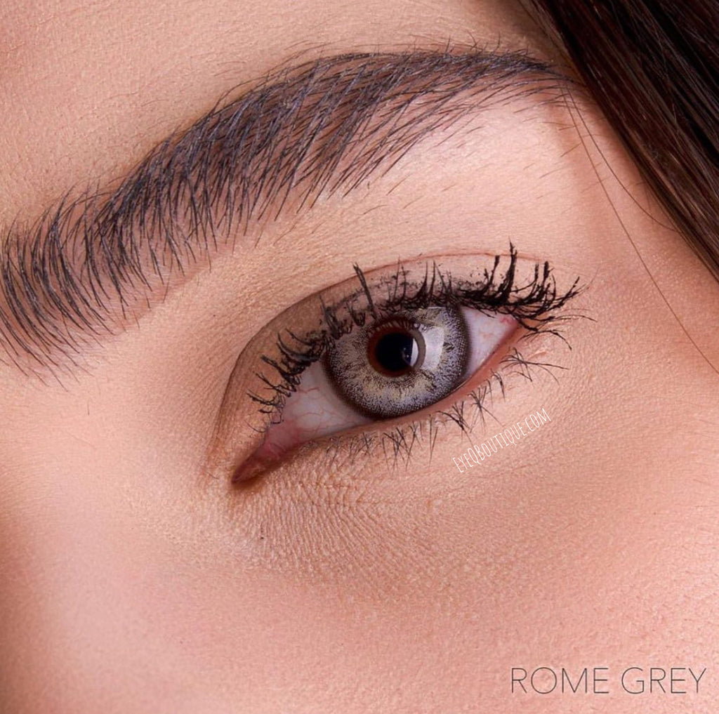 FRESHLADY ROME GREY (GRAY) COLORED CONTACT LENSES COSMETIC FREE SHIPPING - EyeQ Boutique