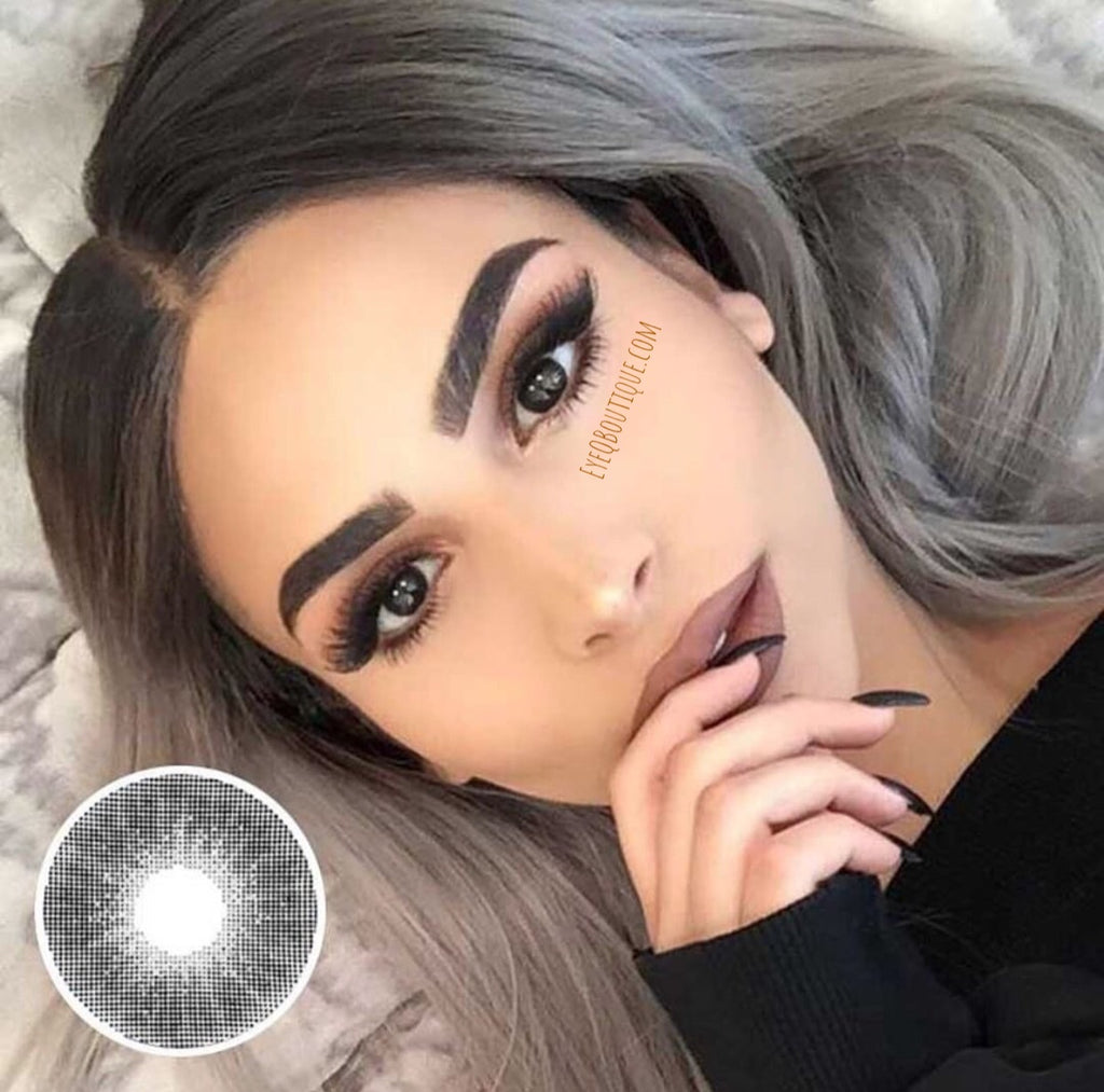 FRESHTONE SUPER NATURALS BLACK COSMETIC COLORED CONTACT LENSES FREE SHIPPING - EyeQ Boutique