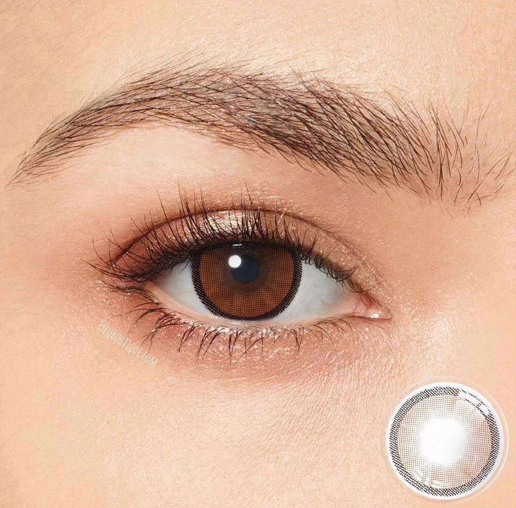 FRESHGO HIDROCHARME BROWN (OCRE) COSMETIC COLORED CONTACT LENSES FREE SHIPPING - EyeQ Boutique