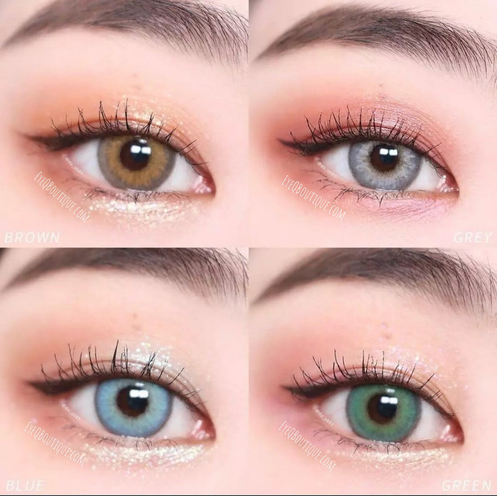 FRESHLADY HIMALAYA GREEN COLORED CONTACT LENSES COSMETIC FREE SHIPPING - EyeQ Boutique