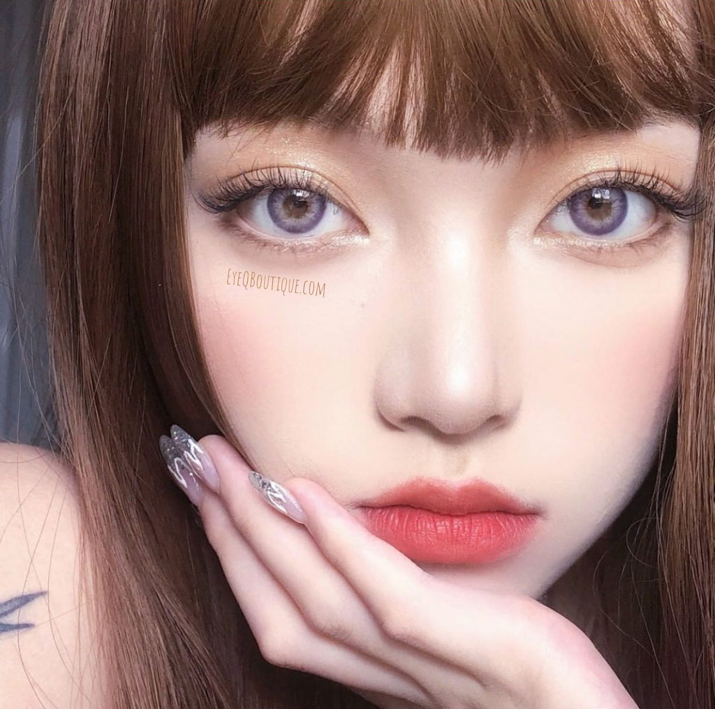 FRESHLADY DNA PINK VITOEL COLORED CONTACT LENSES COSMETIC FREE SHIPPING - EyeQ Boutique
