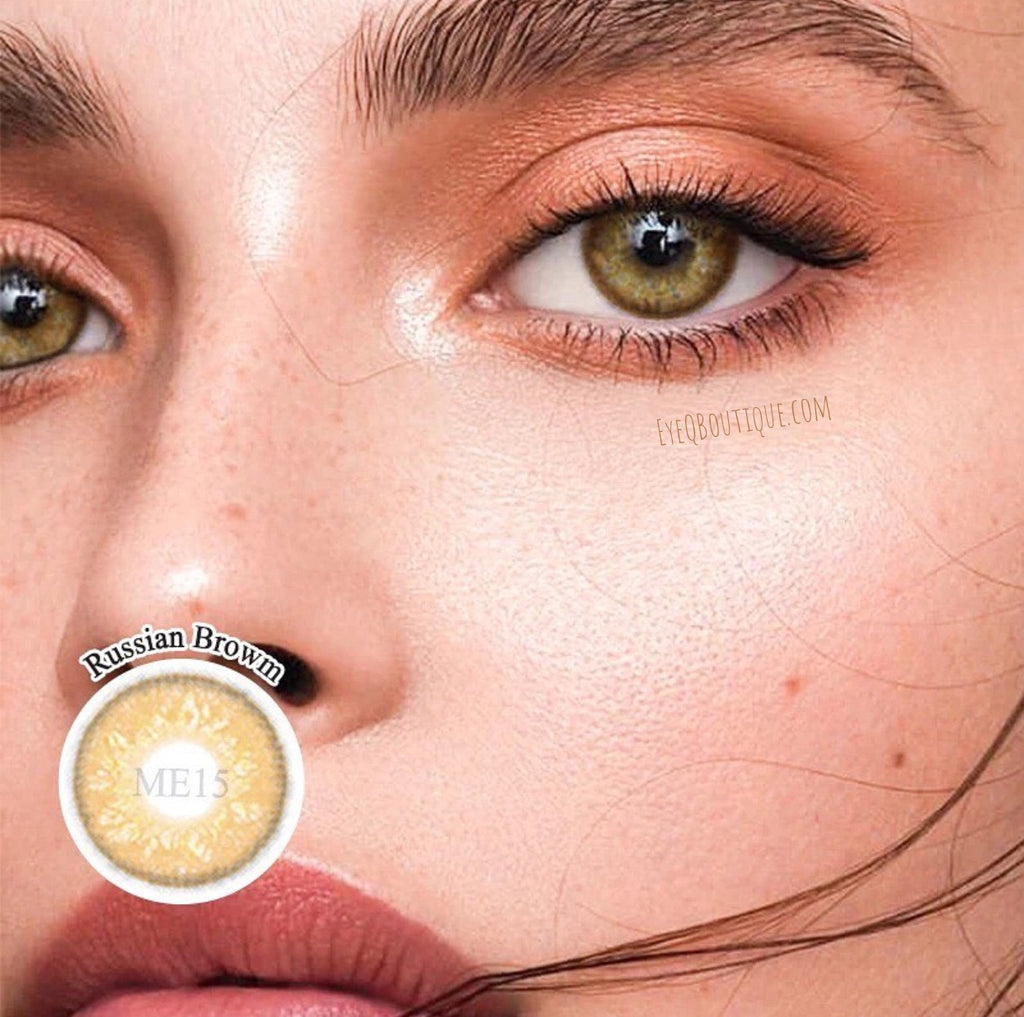 FRESHLADY RUSSIAN BROWN COLORED CONTACT LENSES COSMETIC FREE SHIPPING - EyeQ Boutique