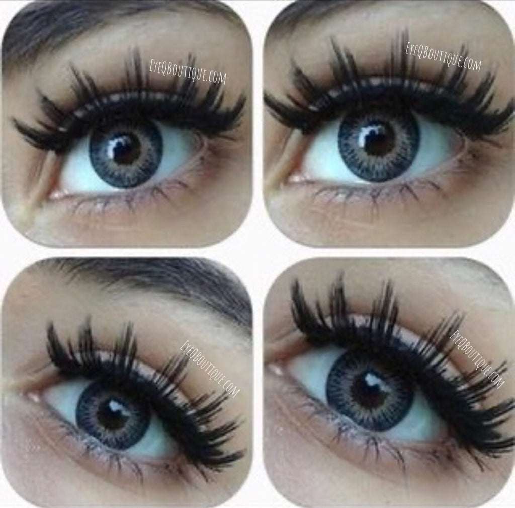 FRESHTONE SUGAR GRAY COSMETIC COLORED CONTACT LENSES FREE SHIPPING - EyeQ Boutique