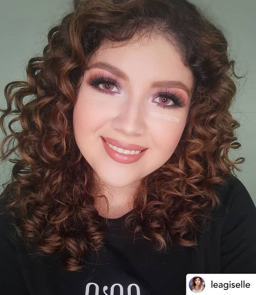 FRESHTONE SUPER NATURALS PINK COSMETIC COLORED CONTACT LENSES FREE SHIPPING - EyeQ Boutique